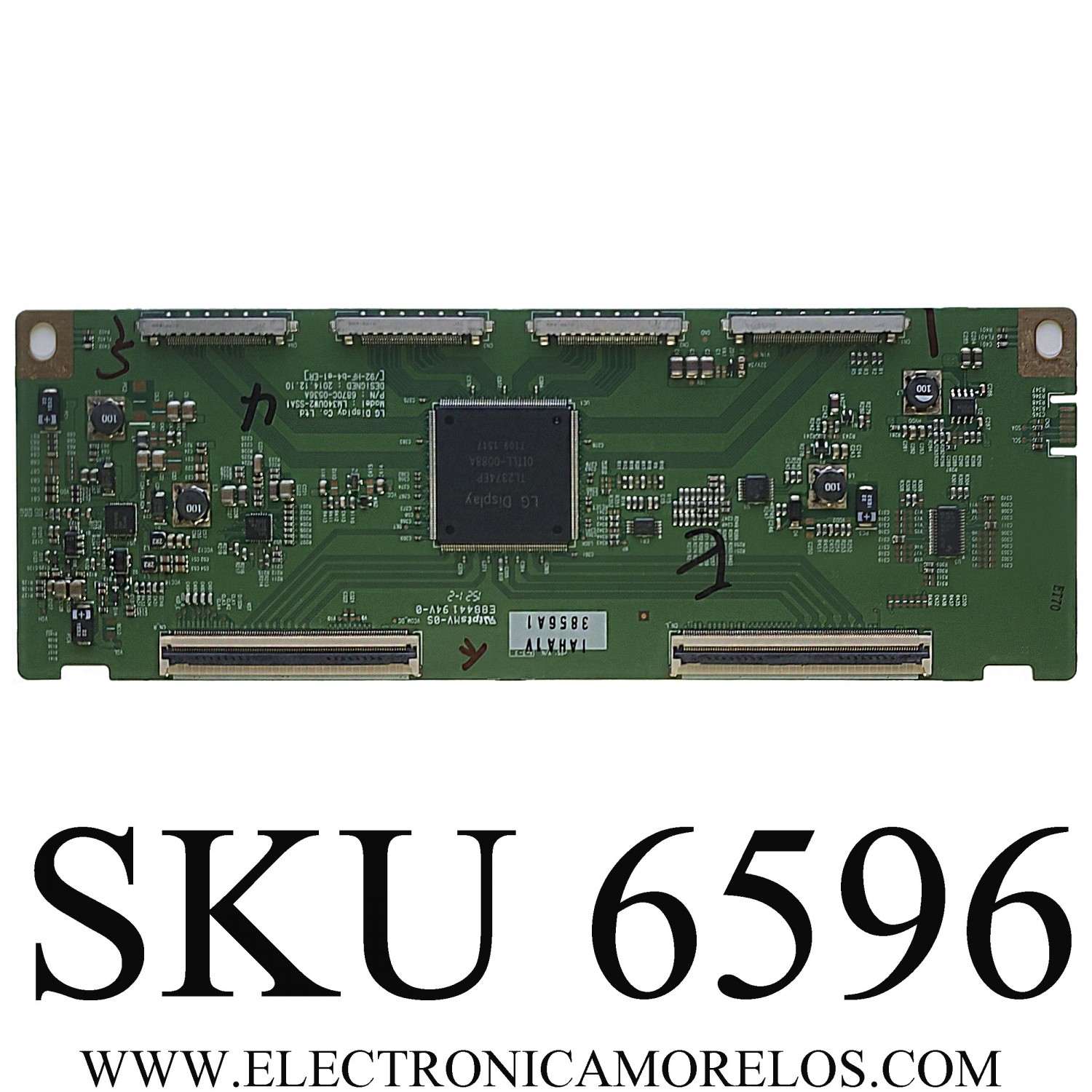 T-CON PARA MONITOR  LG / NUMERO DE PARTE 6871L-3856A / 6870C-0536A / LM340UW2-SSA1 / PANEL LM340UW2(SS)(A2) / MODELO 34UC97-SD.BKRLMYN	